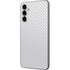White Carbon Fiber Specialty Texture Material Galaxy A14 5G Skin